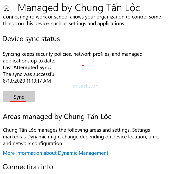 Device Profile for Windows 10 Device