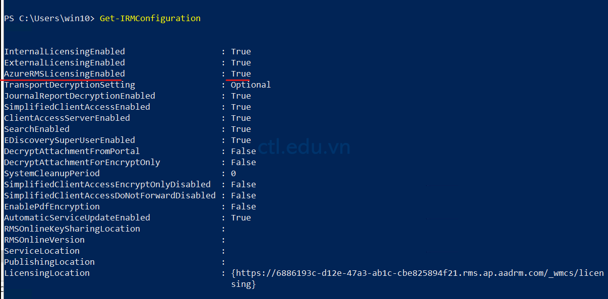 Azure Rights Management Cho Exchange Online