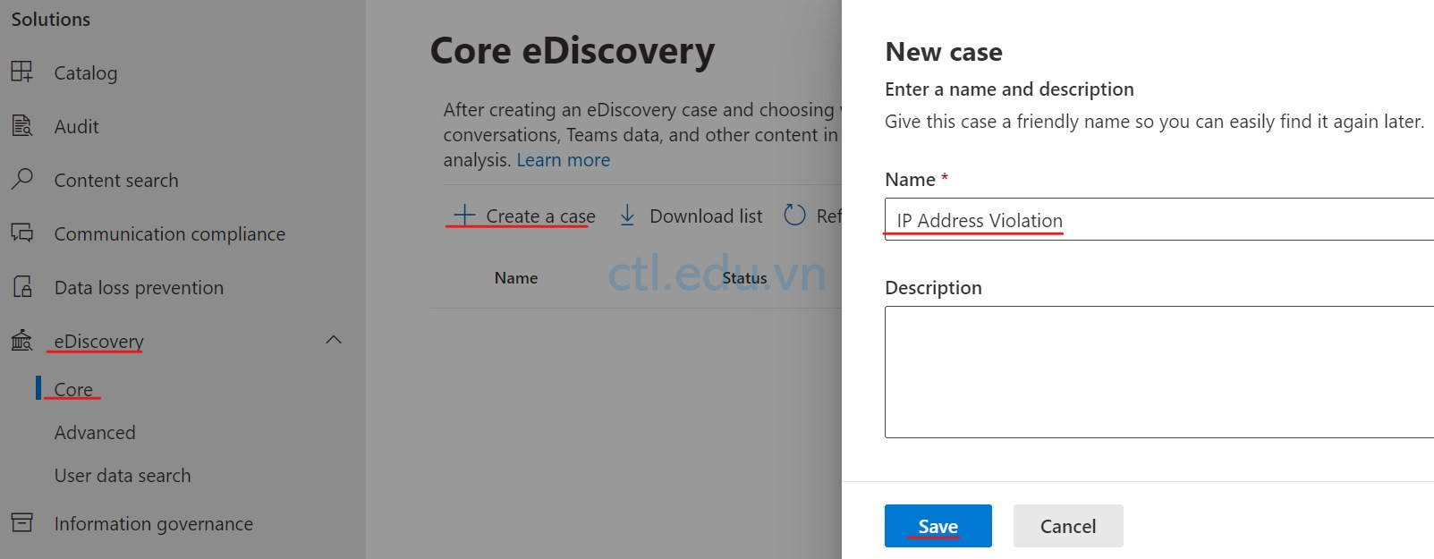 eDiscovery Case