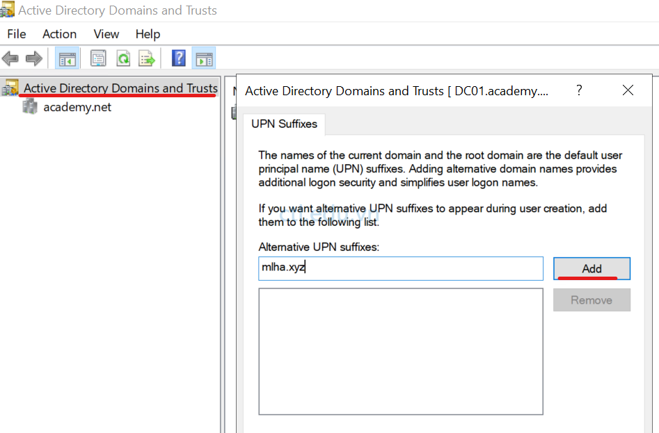 custom domain to sync