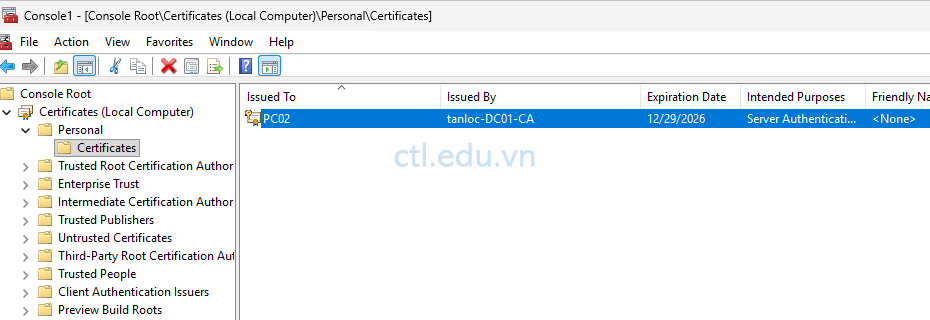 Configure SMB Over Quic - ctl.edu.vn