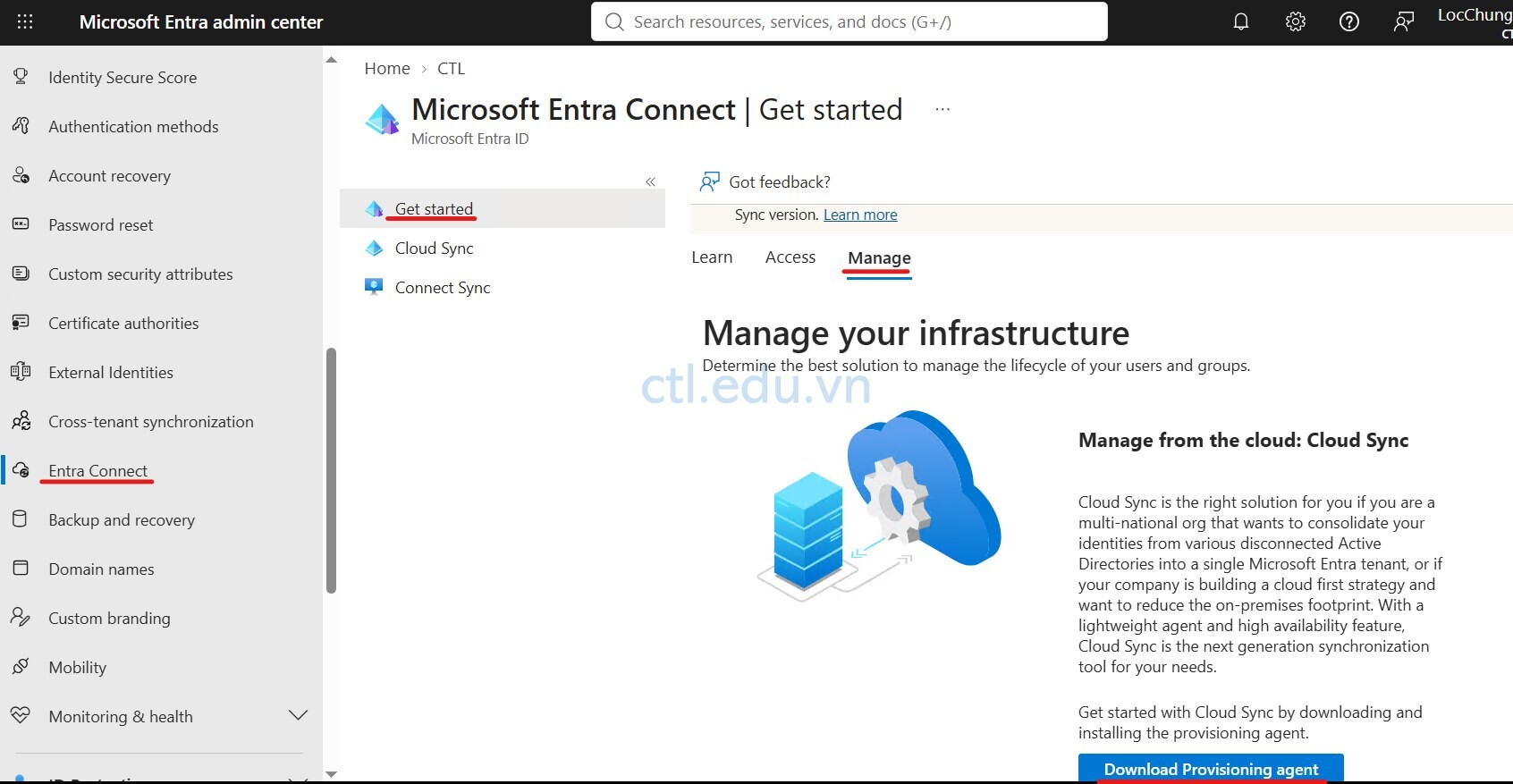 download Entra Provisioning Agent