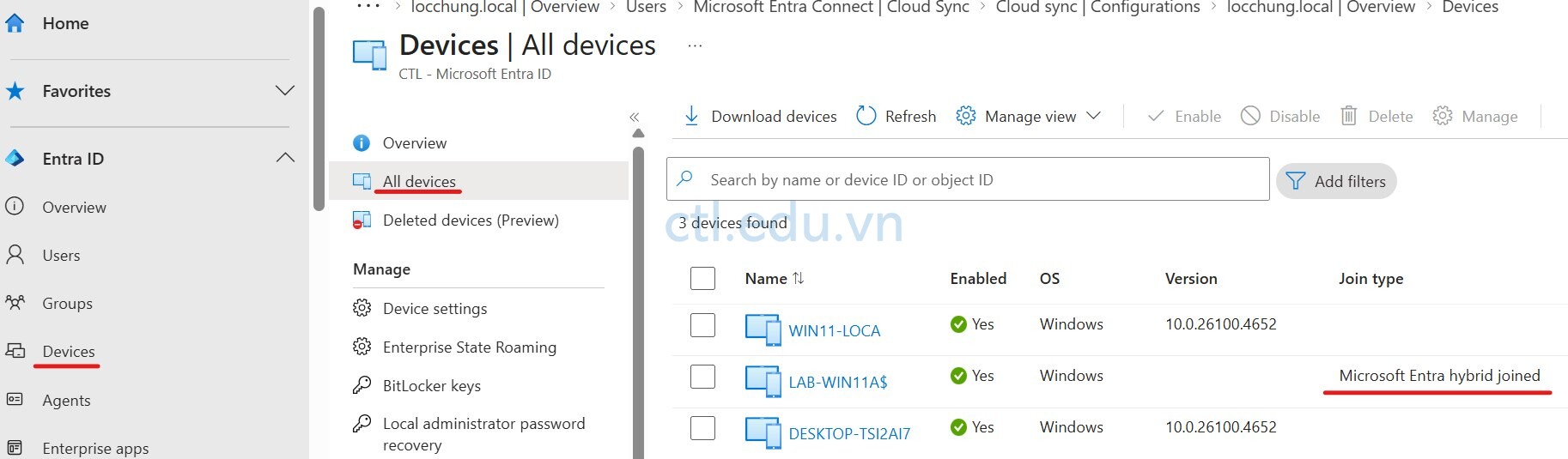 check Device Sync