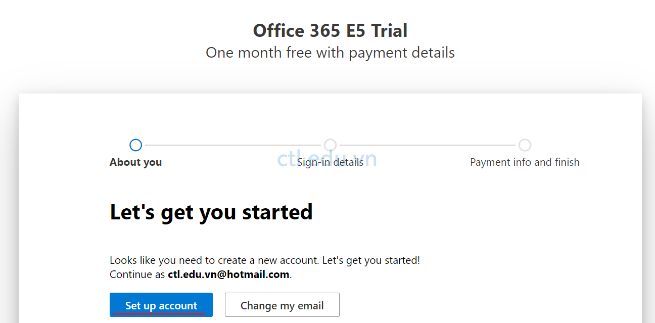 Lab Microsoft 365 Module 1 - Đăng Ký Tài Khoản Office 365