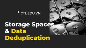 storage spaces and data deduplication
